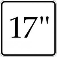 17 PULGADAS