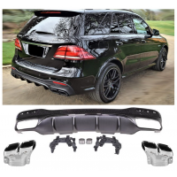 DIFUSORES TRASEROS MERCEDES GLE W166 2015-