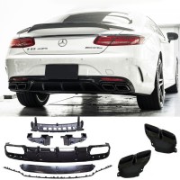 DIFUSORES TRASEROS MERCEDES CLASE S C217 A217 2014-2020