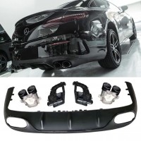 DIFUSORES TRASEROS MERCEDES C238 A238 16-20